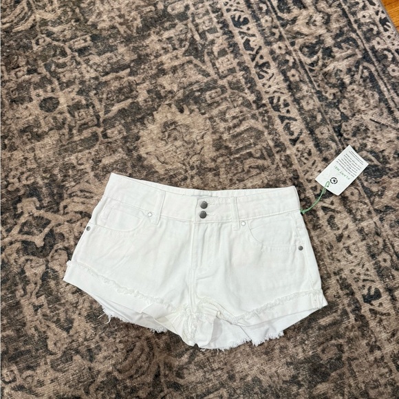PTCL White Denim Shorts for Women SIZE 27 - Picture 2 of 12